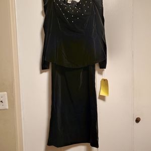 Vintage never worn 2pc velvet Waters&Waters